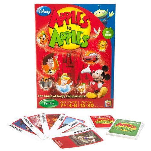 마텔 Mattel Games Disney Apples To Apples The Game Of Goofy Comparisons