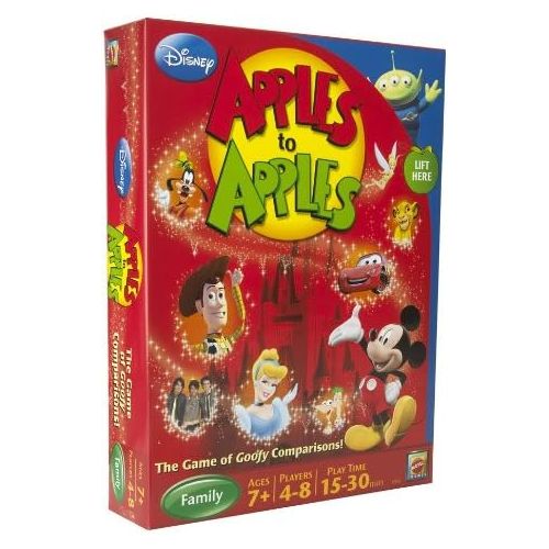 마텔 Mattel Games Disney Apples To Apples The Game Of Goofy Comparisons
