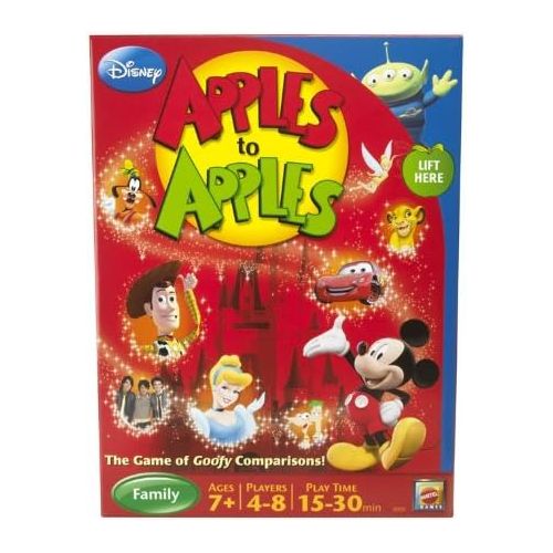마텔 Mattel Games Disney Apples To Apples The Game Of Goofy Comparisons