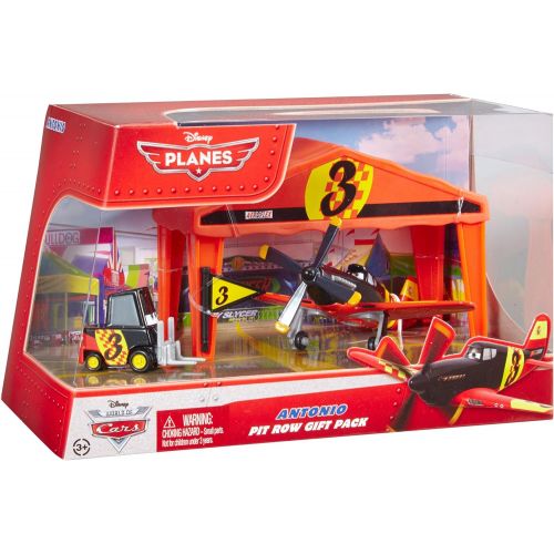 마텔 Mattel Disney Planes Antonio Pit Row Gift Pack