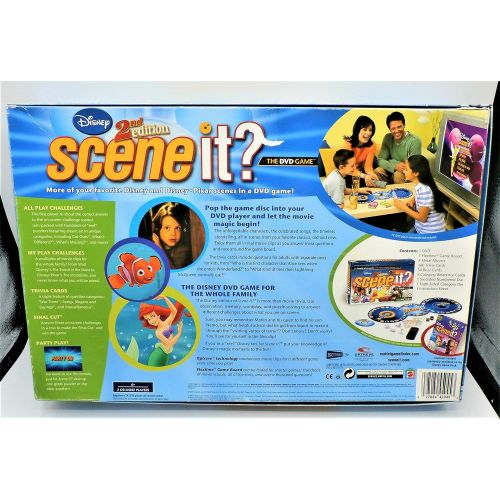 마텔 Mattel Scene It? DVD Game Disney 2nd Edition