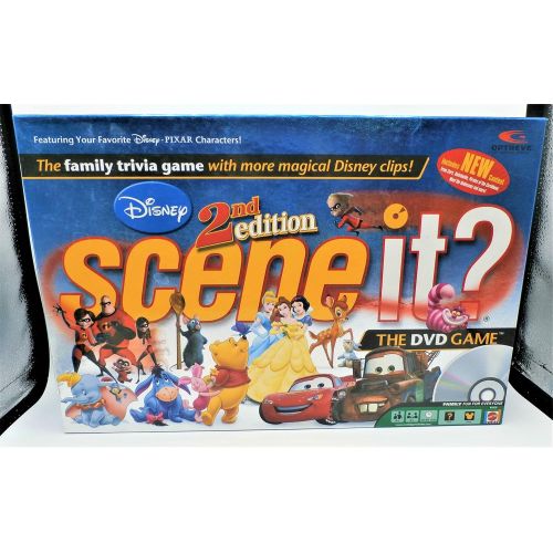 마텔 Mattel Scene It? DVD Game Disney 2nd Edition