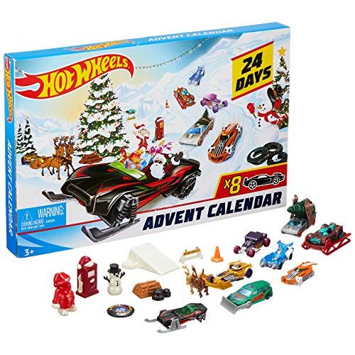 마텔 Hot Wheels FYN46 2019 Advent Calendar Vehicles