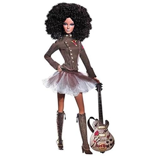 마텔 Mattel Hard Rock Cafe Barbie Doll Gold Label