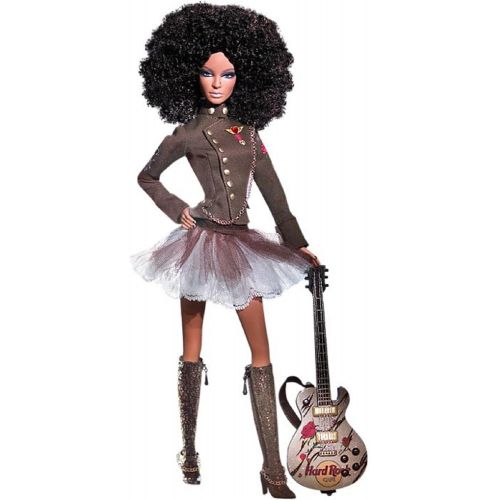 마텔 Mattel Hard Rock Cafe Barbie Doll Gold Label