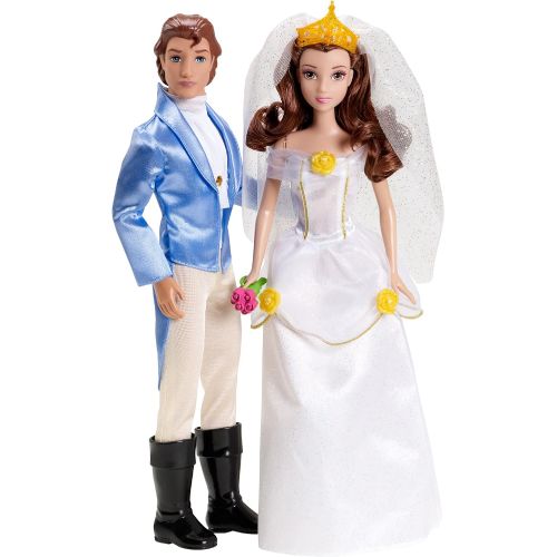마텔 Mattel Disney Princess Fairytale Wedding 6-Doll Gift Set