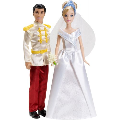 마텔 Mattel Disney Princess Fairytale Wedding 6-Doll Gift Set