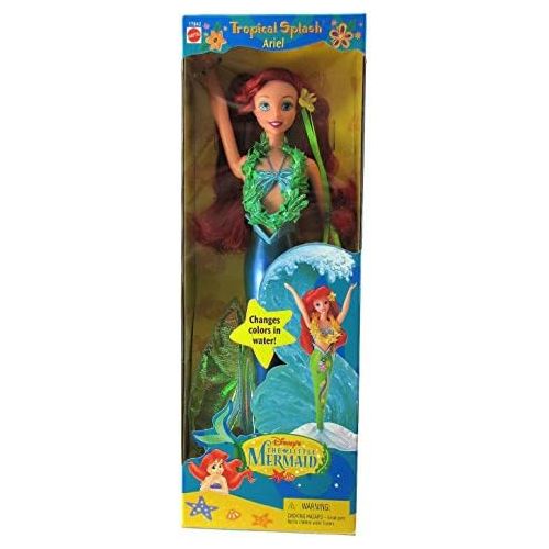 마텔 Mattel Disney The Little Mermaid Tropical Splash Ariel