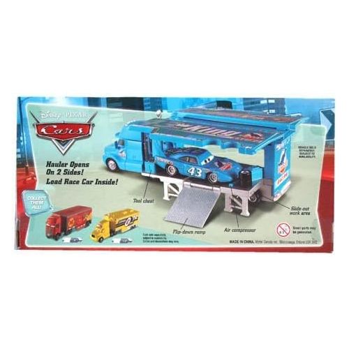 마텔 Mattel Disney  Pixar CARS Movie Hauler Kings Gray