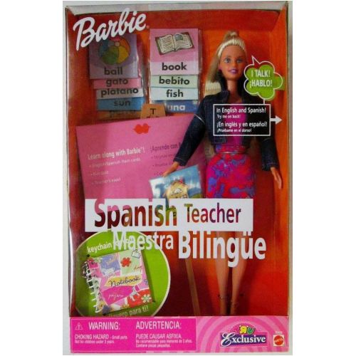 마텔 Mattel Barbie Spanish Teacher (Maestra Bilingue)