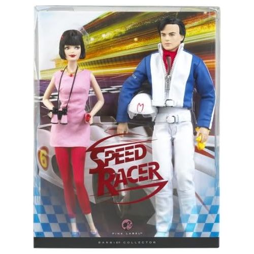 마텔 Mattel Speed Racer Collector Gift Set - Pink Label