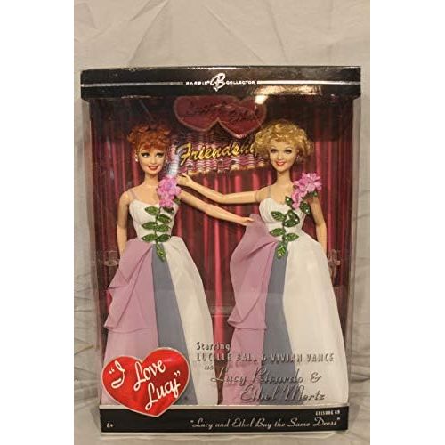 마텔 Mattel Barbie - Lucy and Ethel Buy the Same Dress Giftset - Episode 69