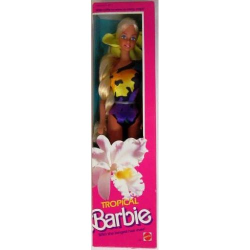 마텔 Mattel Tropical Barbie - Longest Hair Ever