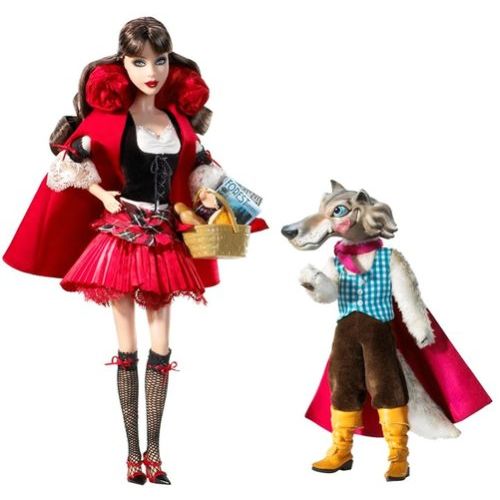 마텔 Little Red Riding Hood and the Wolf Barbie Giftset