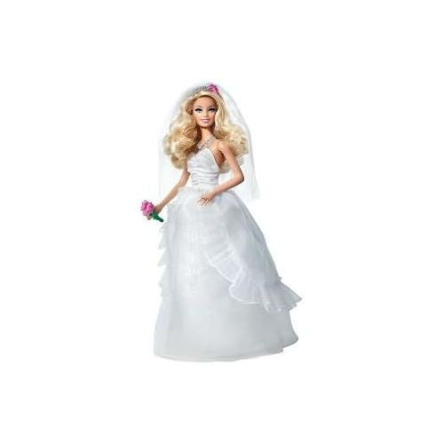 마텔 Mattel Wedding Day Barbie Bride Doll with Ring for You!