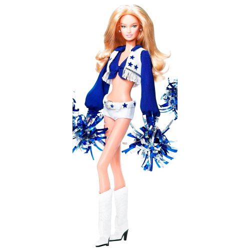마텔 Barbie Dallas Cowboys Cheerleaders Collector Doll