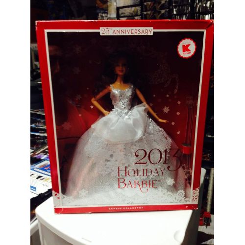 마텔 Mattel 2013 Holiday Barbie 25th Anniversary-Auburn