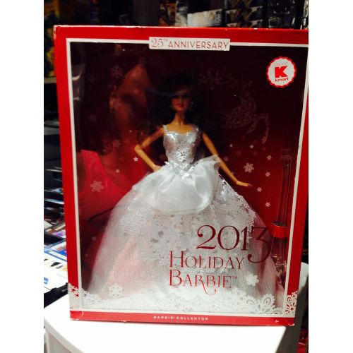 마텔 Mattel 2013 Holiday Barbie 25th Anniversary-Auburn