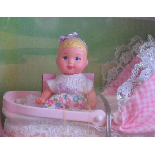 마텔 Barbie - Walking Barbie & New Baby Sister krissy Doll - 1999 Mattel