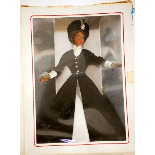 마텔 Mattel 1996 Barbie Deisgner Series - Classique : 6th in Series - Romantic Interlude Barbie - African-American Barbie - Doll by Ann Driskill - New - Limited Edition - Collectible