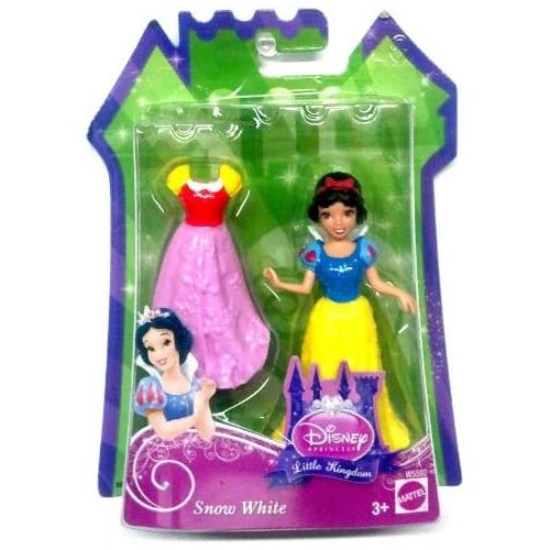 마텔 Mattel, Disney Princess, Little Kingdom Mini Doll, Snow White, 3.5 Inches