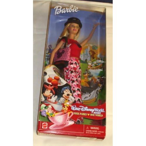 마텔 Mattel Walt Disney World Barbie Four Parks One World