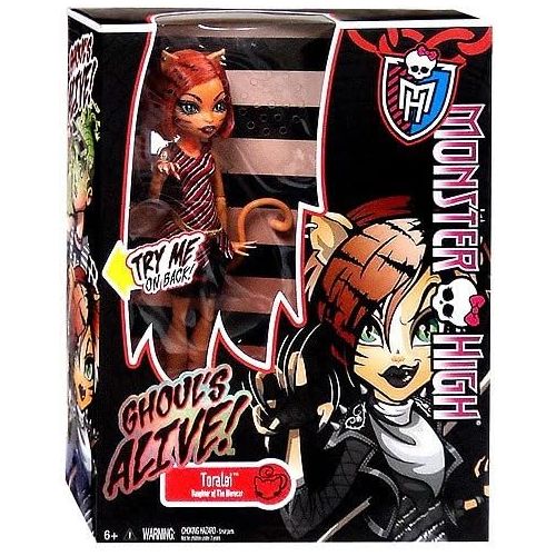 마텔 Mattel Monster High Ghouls Alive DELUXE Doll Toralei