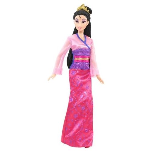 마텔 Mattel Disney Sparkling Princess Mulan Doll