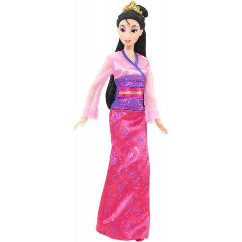 마텔 Mattel Disney Sparkling Princess Mulan Doll