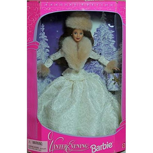 마텔 Barbie - Winter Evening Barbie - Special Edition Doll (1998) by Mattel