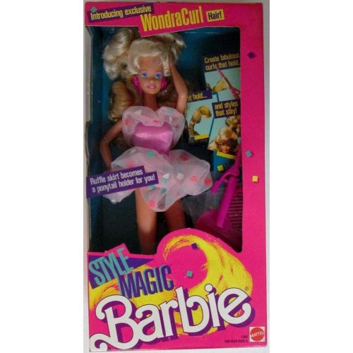 마텔 Mattel Vintage Collectable Barbie Style Magic doll - Circa 1988