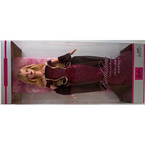 마텔 Mattel Barbie Birthstone Collection 2002 January Garnet