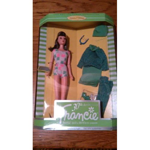마텔 Mattel 1996 Reproduction 30th Anniversary Francie Barbie