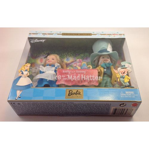 마텔 Mattel Barbie Kelly and Tommy as Alice and the Mad Hatter