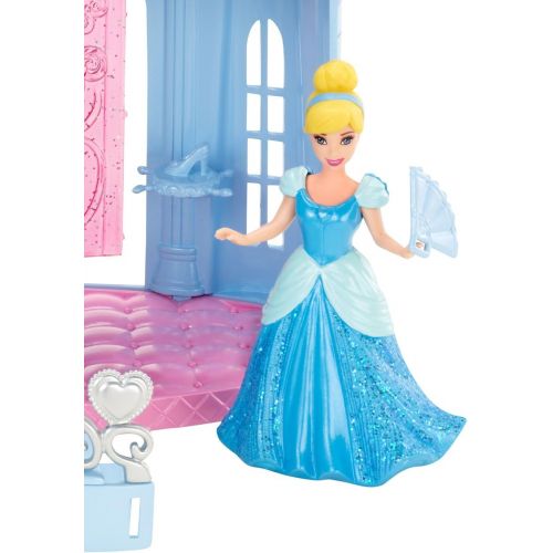 마텔 Mattel Disney Princess Little Kingdom MagiClip Cinderella Playset