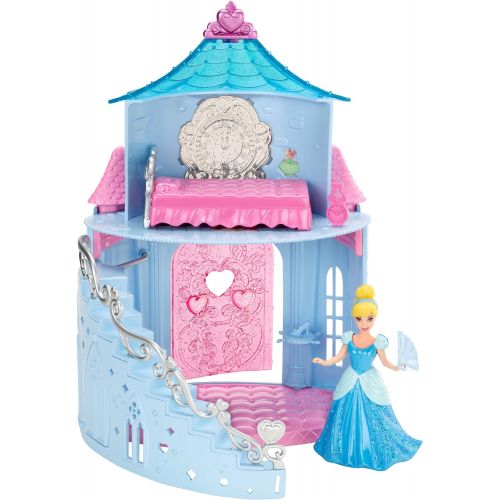 마텔 Mattel Disney Princess Little Kingdom MagiClip Cinderella Playset
