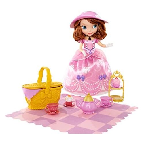 마텔 Mattel Disney Sofia the First Tea Party Picnic Doll