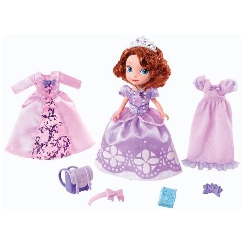 마텔 Mattel Disney Sofia The First Sofias Royal Fashion Doll with Gown