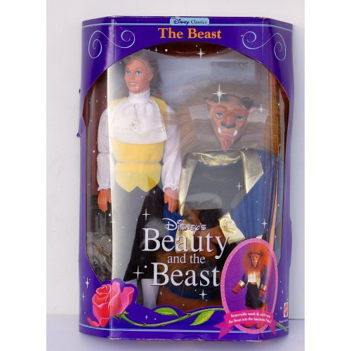 마텔 Mattel Disney Beauty and The Beast BEAST Doll - Disney Classics (1991)