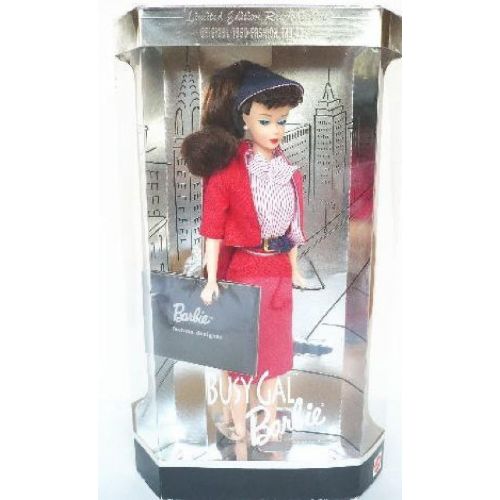 마텔 Mattel Busy Gal Barbie Limited Edition 1960 Reproduction Fashion & Doll