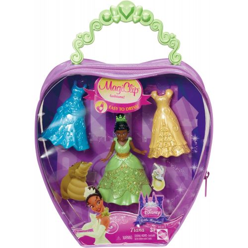 마텔 Mattel Disney Princess Little Kingdom MagiClip Tiana Fashion Bag