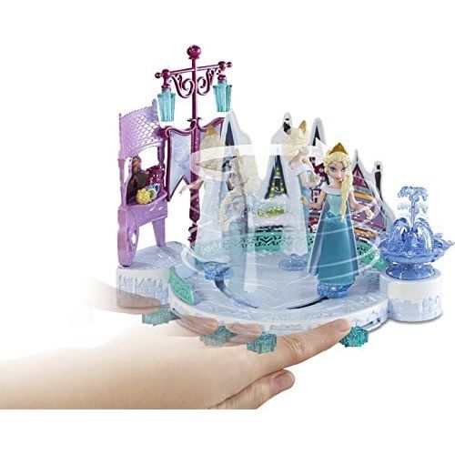 마텔 Mattel Disney Frozen Elsas Ice Skating Rink Playset