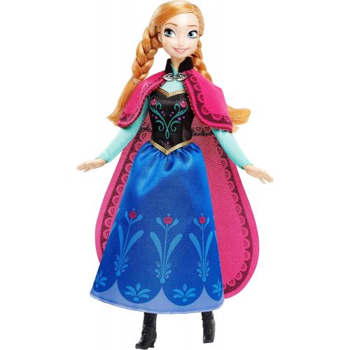 마텔 Mattel Disney Signature Collection Frozen Anna and Elsa Doll (2-Pack)