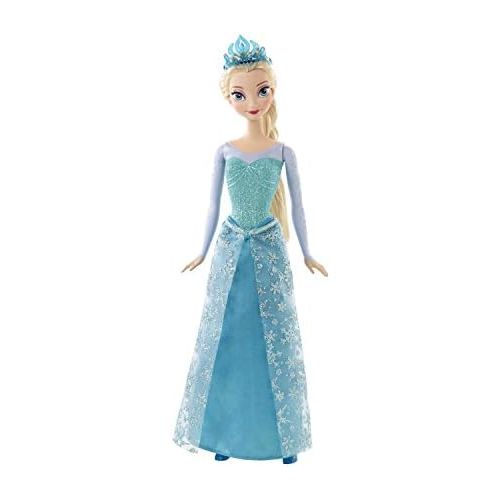 마텔 Mattel Disney Frozen Sparkle Princess Elsa Doll