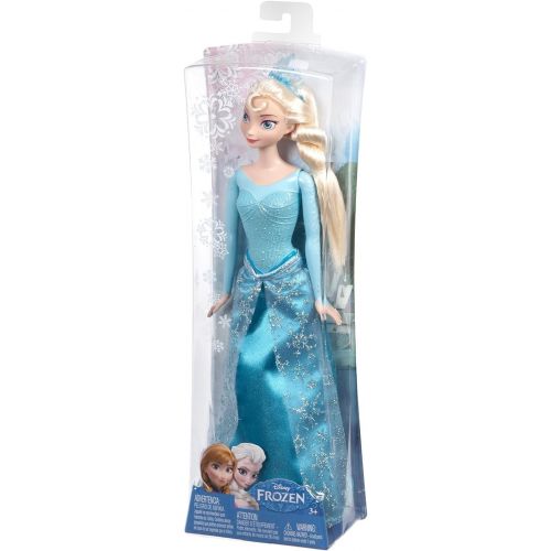 마텔 Mattel Disney Frozen Sparkle Princess Elsa Doll