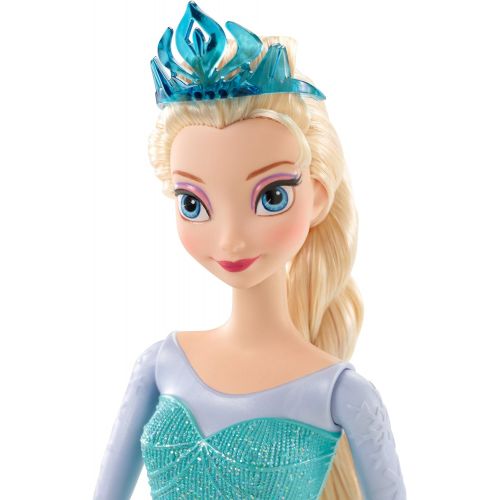 마텔 Mattel Disney Frozen Sparkle Princess Elsa Doll