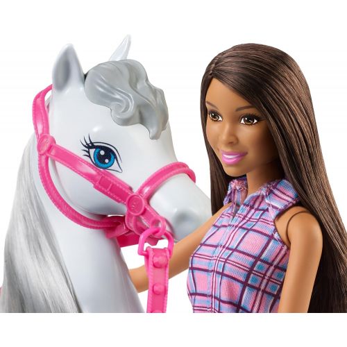 마텔 Mattel Barbie Doll and Horse