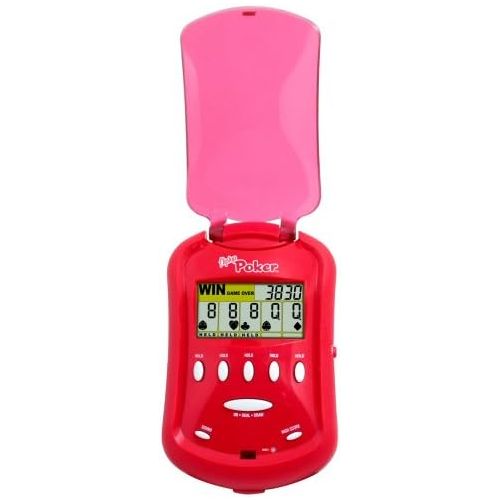 마텔 Mattel Radica Fliptop Poker Hand Held Electronic Game