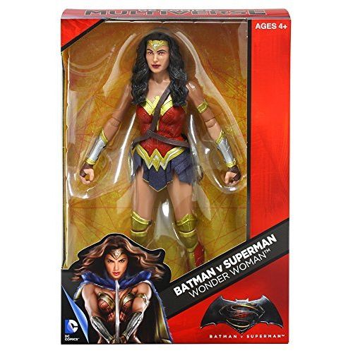 마텔 Mattel Batman vs Superman Justice of birth multiverse # 03 Wonder Woman height about 12 inches of plastic-painted action figure