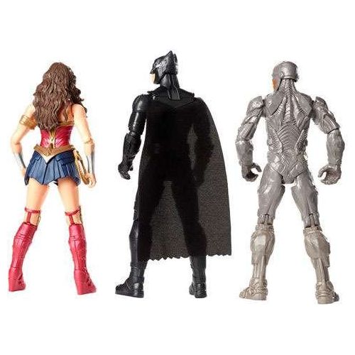마텔 Mattel DC Justice League Tactical suit Batman, Cyborg, and Wonder Woman are highly detailed 12 Deluxe Figures.